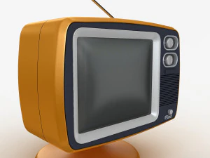 retro tv 3D Model