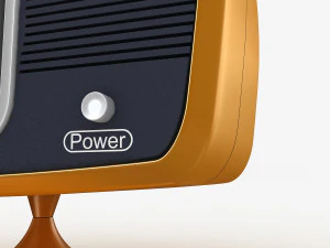 retro tv 3D Model