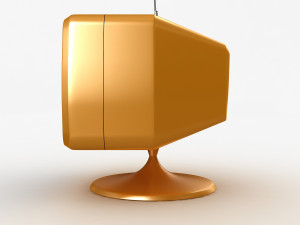 retro tv Model 3D
