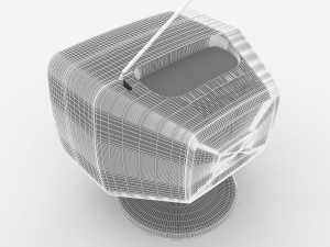 retro tv Model 3D