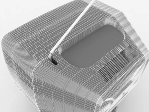 retro tv 3D Model