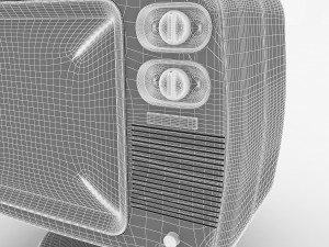 retro tv Model 3D