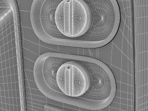 retro tv 3D Model