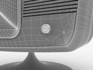 retro tv 3D Model