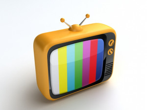 retro tv 2 3D Model