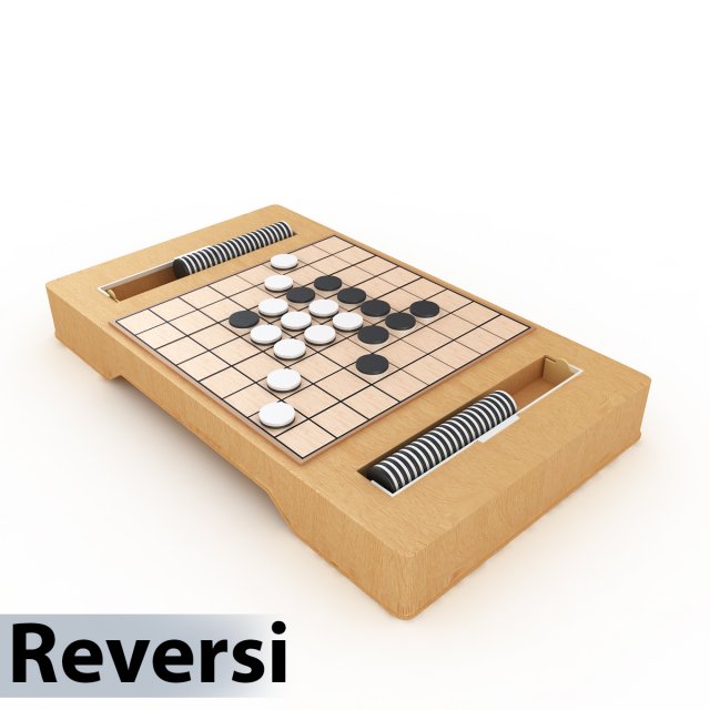 reversi Modèle 3D .c4d .max .obj .3ds .fbx .stl .blend 