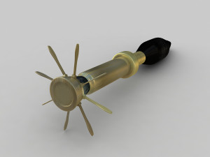 m72 antitank rocket 3D Model