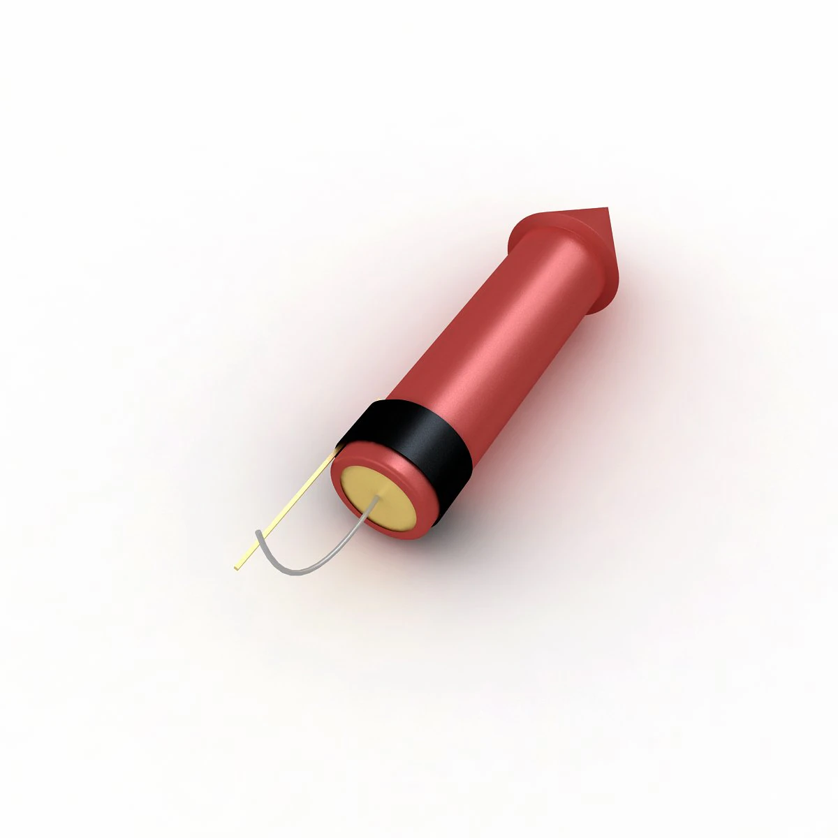 rocket firework 3D Model .c4d .max .obj .3ds .fbx .stl .blend 