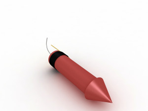 rocket firework 3Dモデル