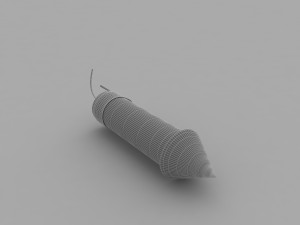 rocket firework 3Dモデル