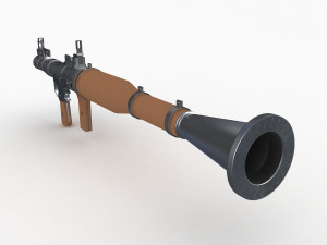 rpg-7 rocket launcher 3D Model