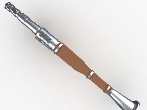 rpg-7 rocket launcher 3D Model