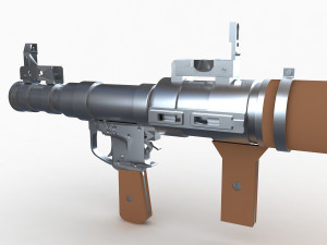 rpg-7 rocket launcher 3Dモデル in 大砲 3DExport