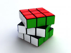 rubiks cube 3D Model