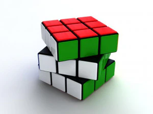 rubiks cube 3D Model