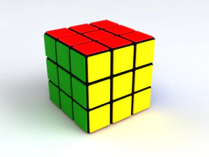 rubiks cube 3D Model