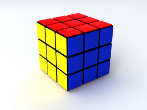 rubiks cube 3D Model