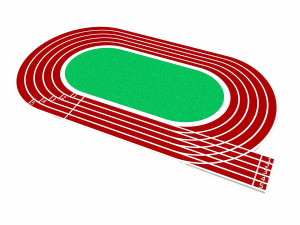 running track 3D Model