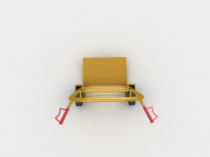 sack truck Modelo 3D