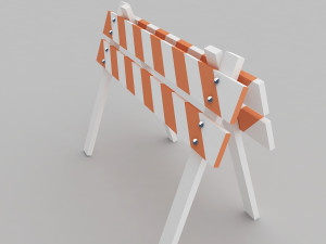 safety barrier Model 3D