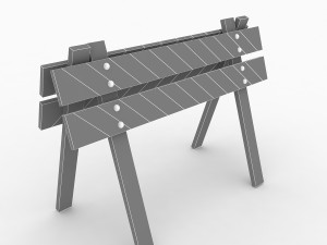 safety barrier Model 3D