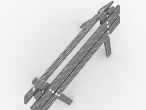 safety barrier Model 3D