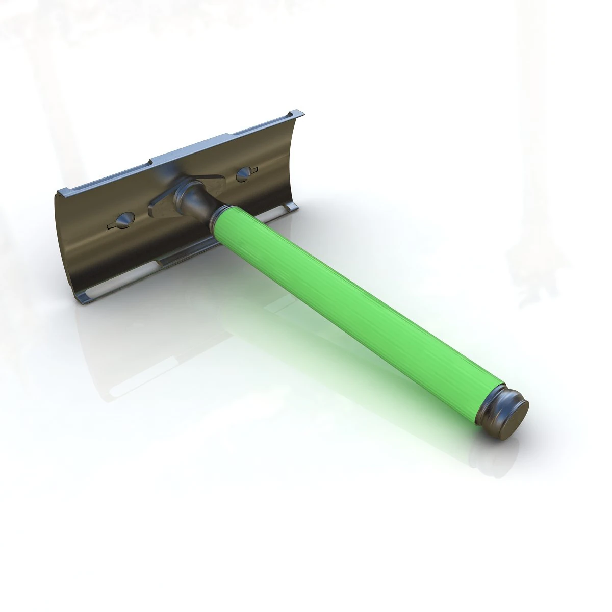 safety razor 3D Model .c4d .max .obj .3ds .fbx .stl .blend 