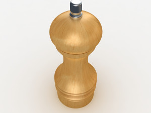 salt mill Modelo 3D