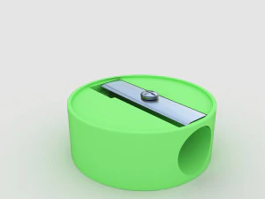 lebih tajam Model 3D