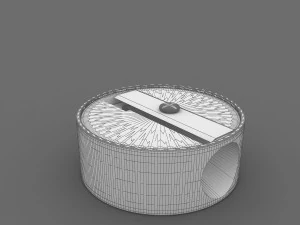 lebih tajam Model 3D