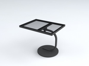 side table Modelo 3D