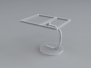 side table Modelo 3D