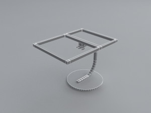 side table Modelo 3D