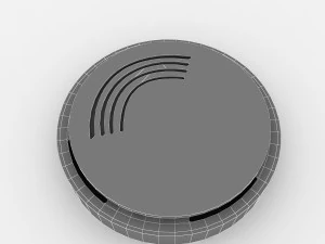 smoke detector 3D Model