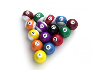 snooker balls 3D-Modell