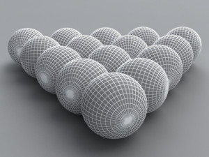 snooker balls 3D-Modell