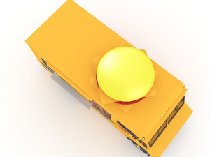 burger truck 3D 模型