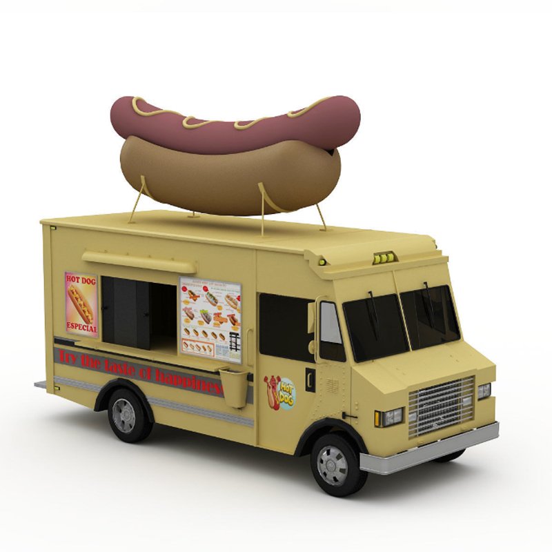 Hot dog on sale truck toy