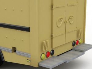 hot dog truck 3D Model
