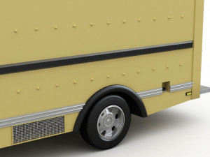 hot dog truck 3D Model