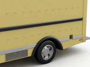 hot dog truck 3D Model