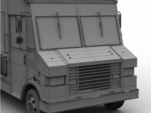 hot dog truck 3D Model