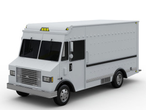ice cream truck 3D Model