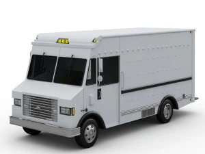 ice cream truck 3D Model