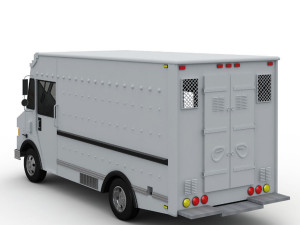 ice cream truck 3D Model