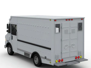 ice cream truck 3D Model