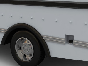 ice cream truck 3D Model