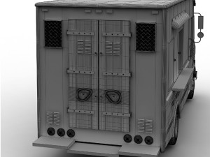 ice cream truck 3D Model