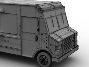 ice cream truck 3D Model