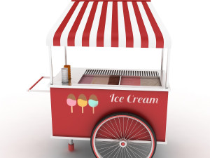 ice cream collection Modello 3D